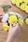 Artificial Flowers 25pcs Real Looking Canary Yellow Foam Fake Roses (Canary Yellow) 3"D x 3"W x 9"H